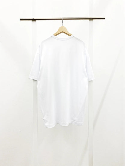 Comme des Garçons SHIRT - T-shirt Manches Courtes Surdimensionné FI-T017-S22-4 - White-T-shirts-FI-T017-S22-4