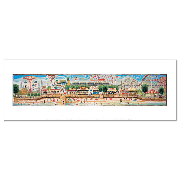 Tim Zeltner, Coney Island, 2007, Commissioned by MTA Arts & Design. © Tim Zeltner. Fine Art Prints in various sizes by Museums.Co