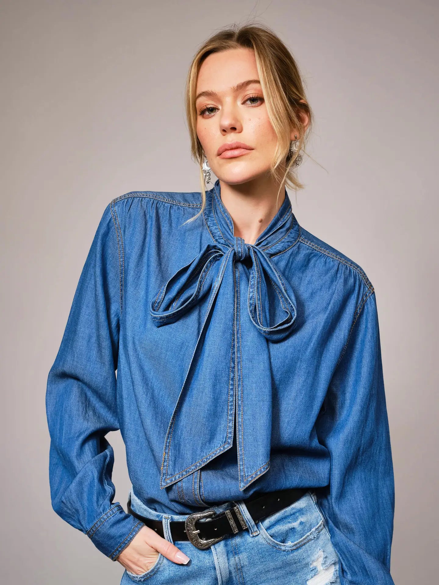 Sierra Denim Top