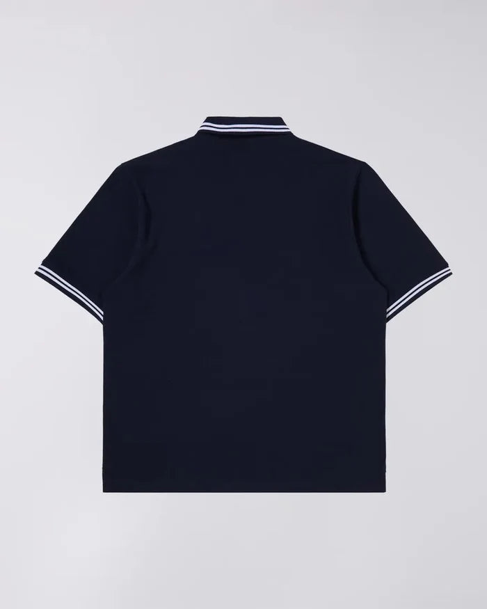 Edwin - Affect Polo - Maritime Blue-Chemises-I031847_0DM_67