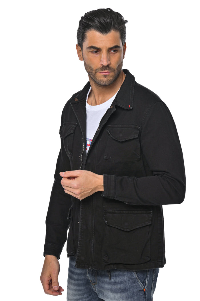 Giacca regular Maxim Nera SS25