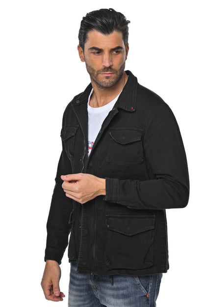 Giacca regular Maxim Nera SS25