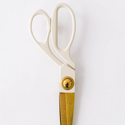 Good Juju Ink - Ivory and Gold Heirloom Scissors with Case -  Dusk Blue