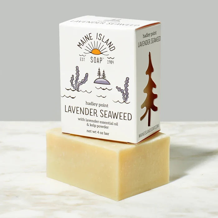 Hadley Point Lavender Seaweed: Maine Island Soap