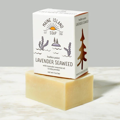 Hadley Point Lavender Seaweed: Maine Island Soap