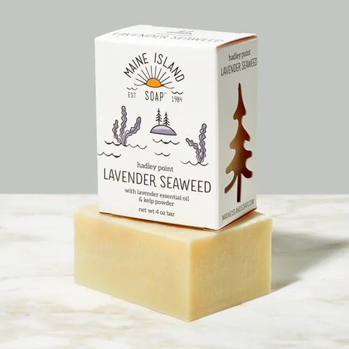 Hadley Point Lavender Seaweed: Maine Island Soap