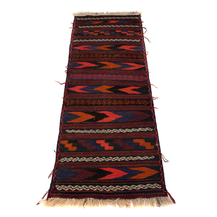 Table Sheet Runner Handmade Multi Curvilinear 5' Runner