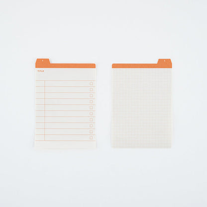 Hobonichi TSUKI no IRO: 12 Month Index Pockets