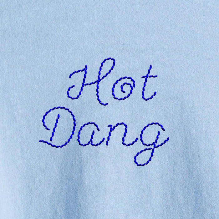 Hot Dang Press - Embroidery Alphabet Cream Sheet Set