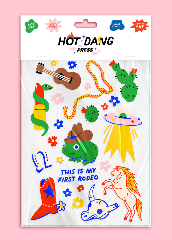 Hot Dang Press - First Rodeo Sheet Set