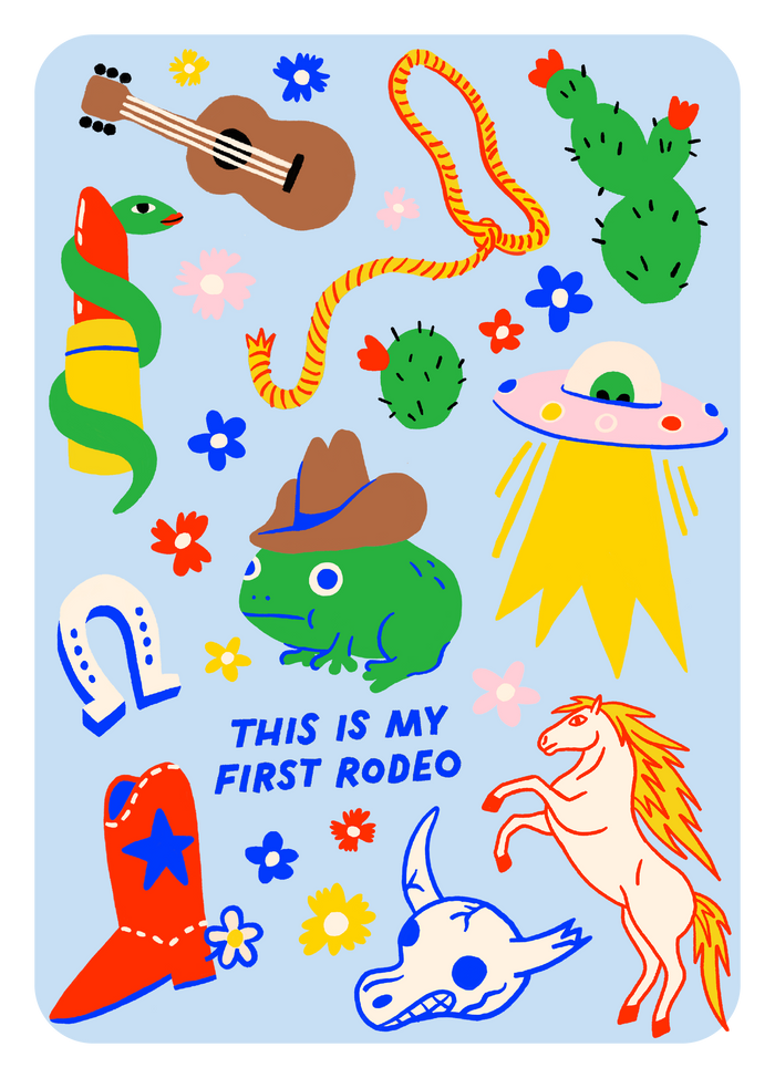 Hot Dang Press - First Rodeo Sheet Set
