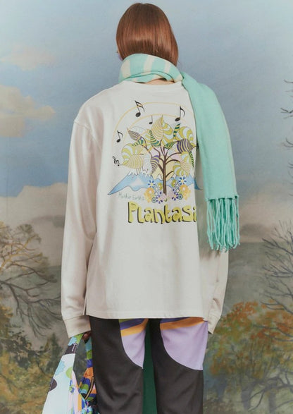 House Of Sunny - Plantasia Skate Tee - Pure White-Pulls et Sweats-1890