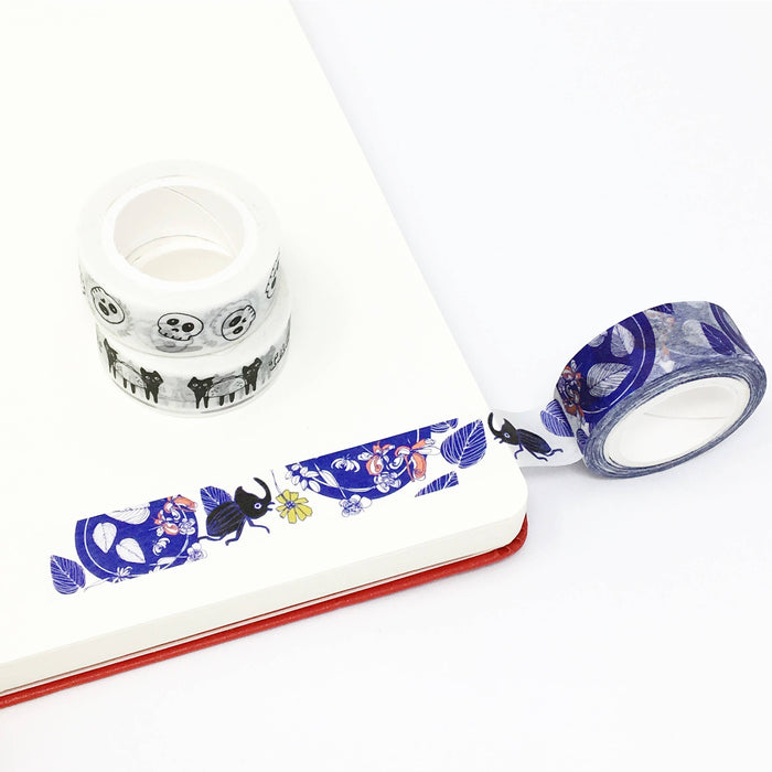 ILOOTPAPERIE - Beetles Garden Floral Washi Tape