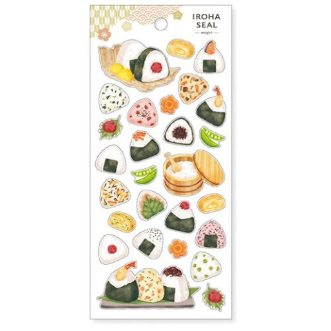 Iroha Seal Sticker Sheets