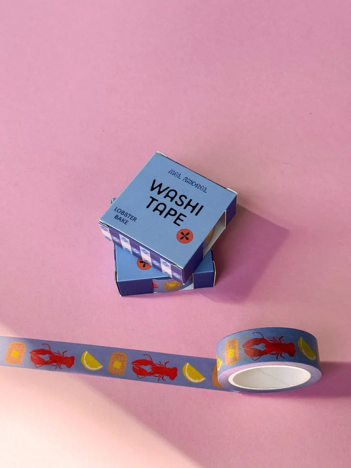 Mel Andrel - Lobster Bake Washi Tape