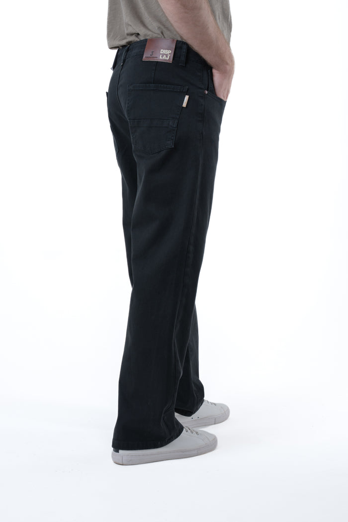 Pantaloni in cotone loose Dick Bull Nero SS26