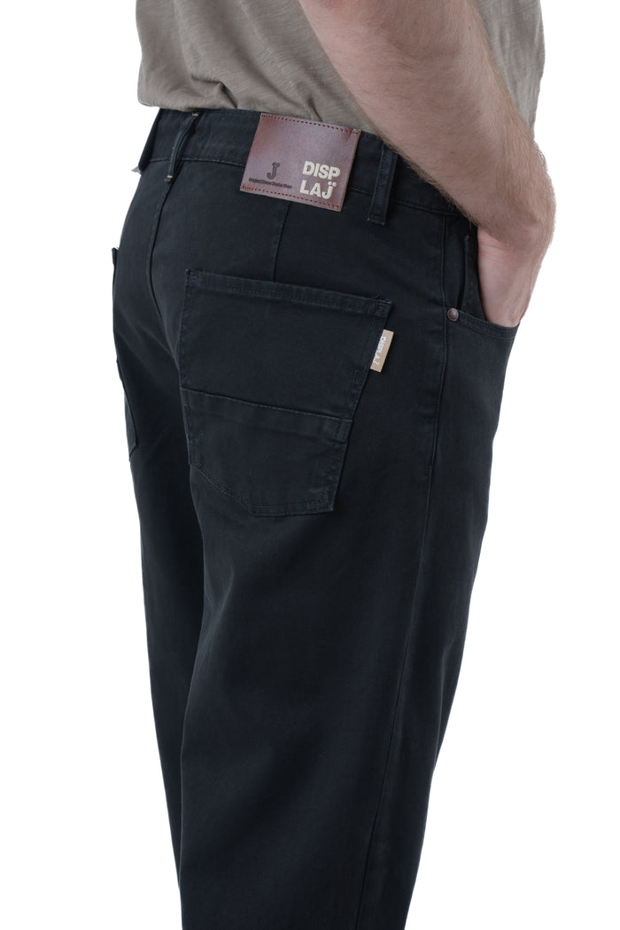 Pantaloni in cotone loose Dick Bull Nero SS26