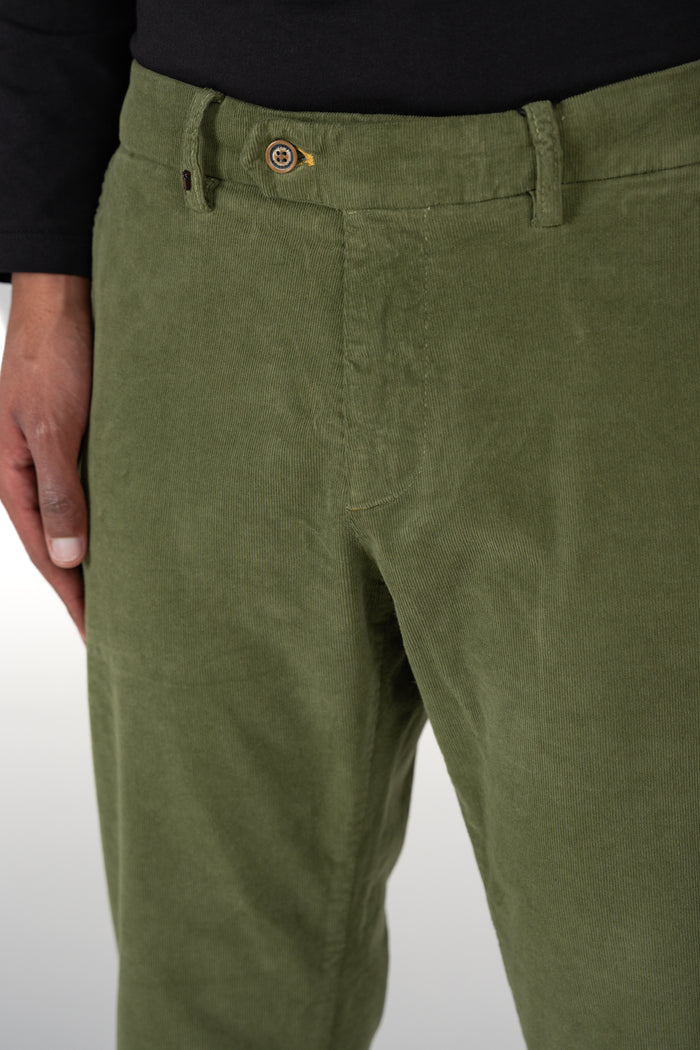 Pantaloni in Velluto Slim Racket FW26