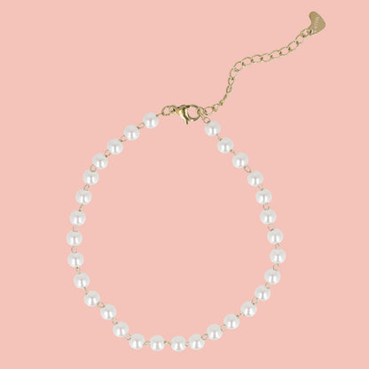 Pearl Anklet (Gold Plated)