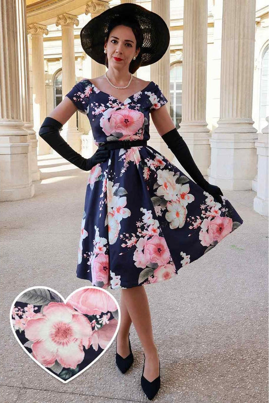 Lily Peony Off Shoulder Dress