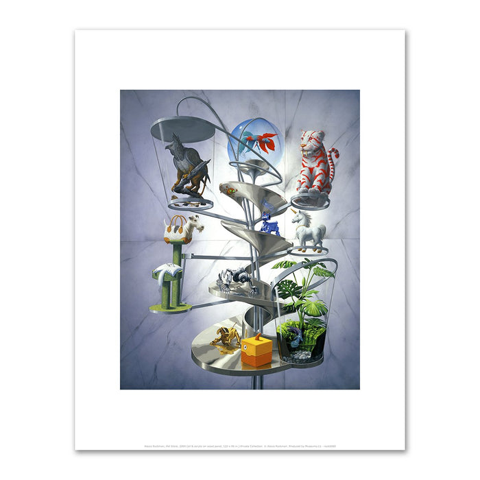 Alexis Rockman, Pet Store, 2004, Fine Art Prints in various sizes by Museums.Co