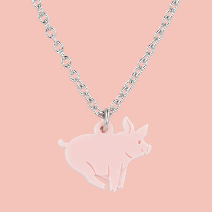 Piggy In The Middle Necklace