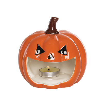 A Pumpkin Candle Holder.