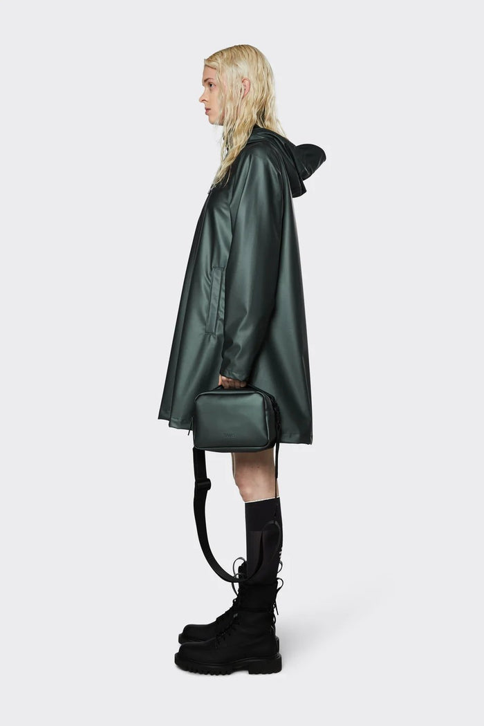 Rains - A-line Jacket - Silver Pine-Vestes et Manteaux-18340