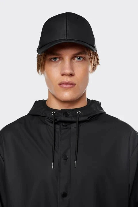 Rains - Cap Black - Casquette imperméable-Accessoires-13600