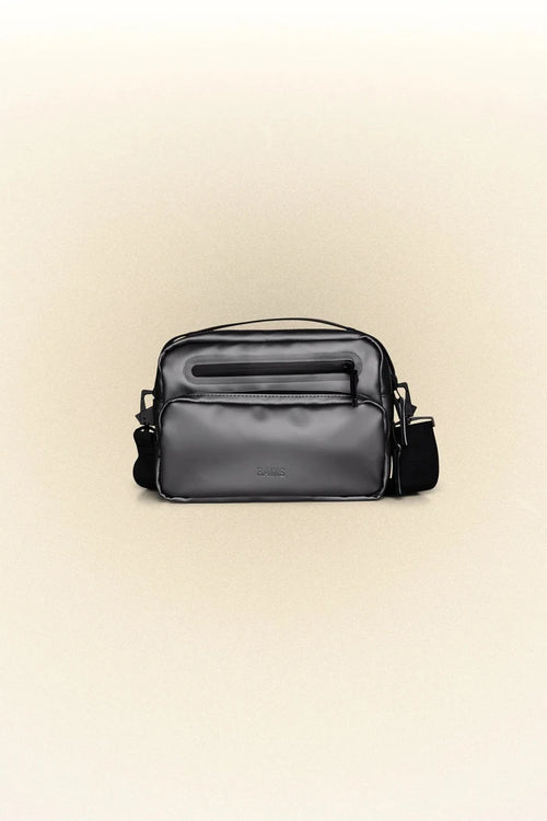 Rains - Cargo Box Bag - Metallic Grey-Accessoires-14110