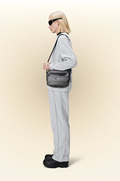 Rains - Cargo Box Bag - Metallic Grey-Accessoires-14110
