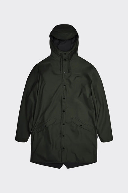 Rains - Long Jacket - Green-Vestes et Manteaux-12020