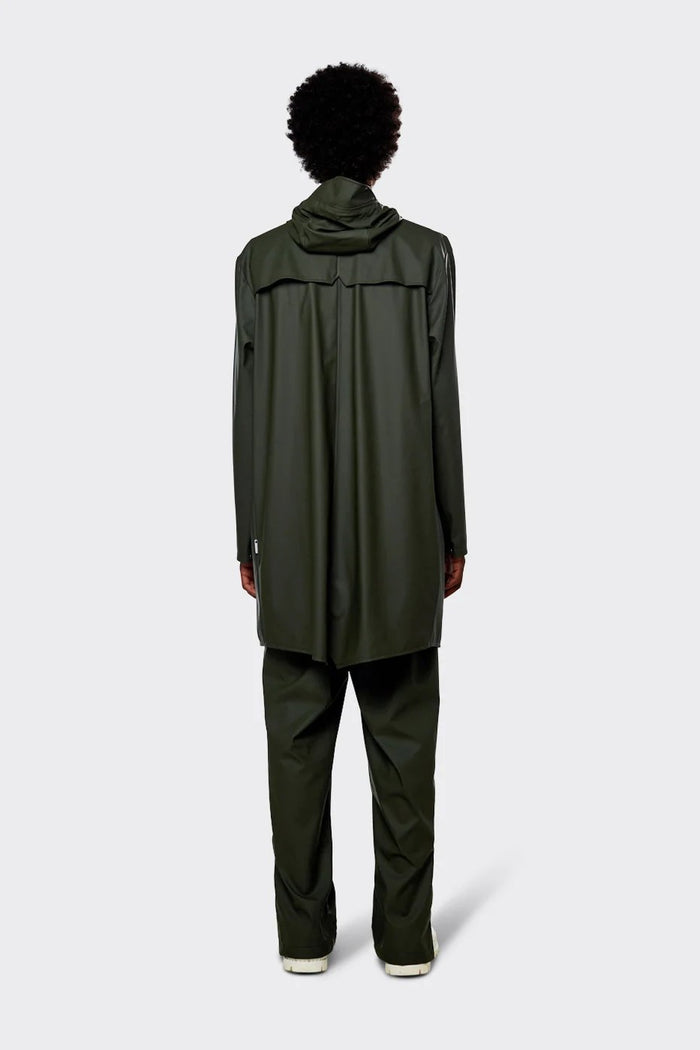 Rains - Long Jacket - Green-Vestes et Manteaux-12020