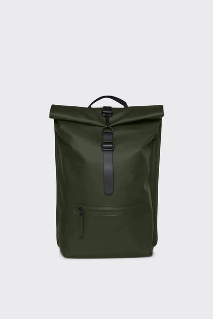 Rains - Rolltop Rucksack - Green-Accessoires-13160