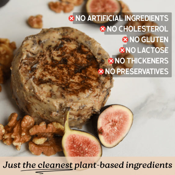 Rebel Cheese Balsamic Fig & Walnut Fromage Plant Based 7 oz