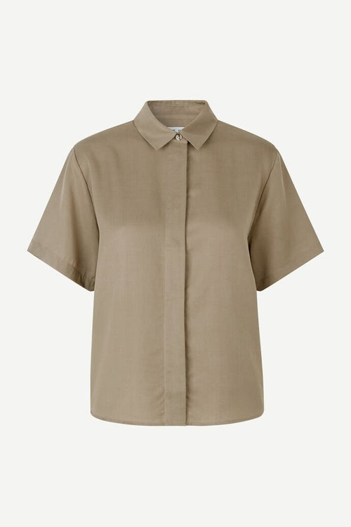 Samsoe Samsoe Femme - Mina SS Shirt 14028 - Tree House-Tops-F21200143