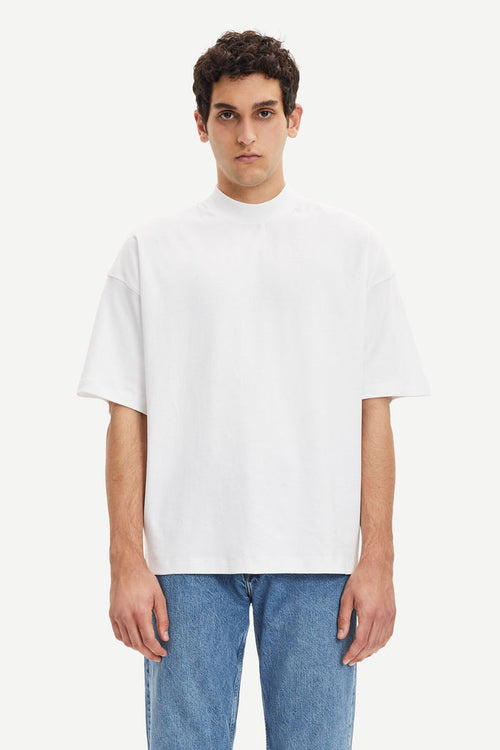 Samsoe Samsoe Homme - Hamal T-Shirt Men 11691 - White-T-shirts-M20400034