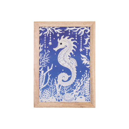 A Seahorse Wall Art.