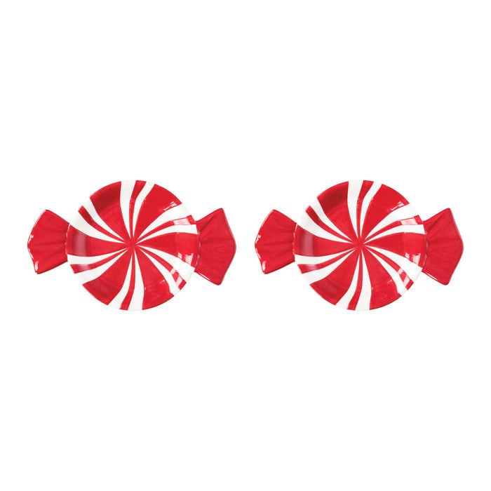 A Small Peppermint Candy Plates.