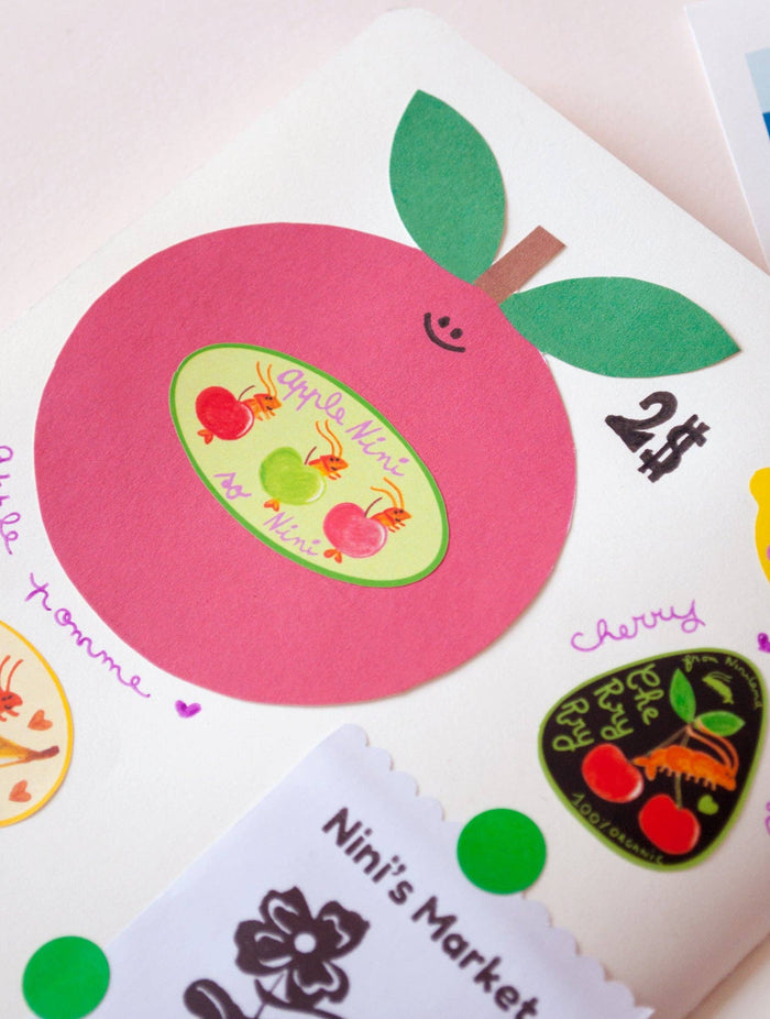 Studio Narine - Fruit Labels– A6 Sticker Sheet