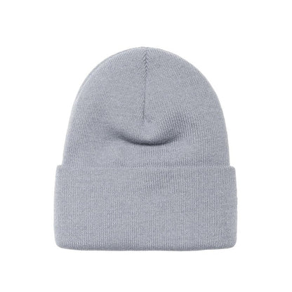 Stussy - Stock Cuff Beanie - Grey Heather-Accessoires-1321020