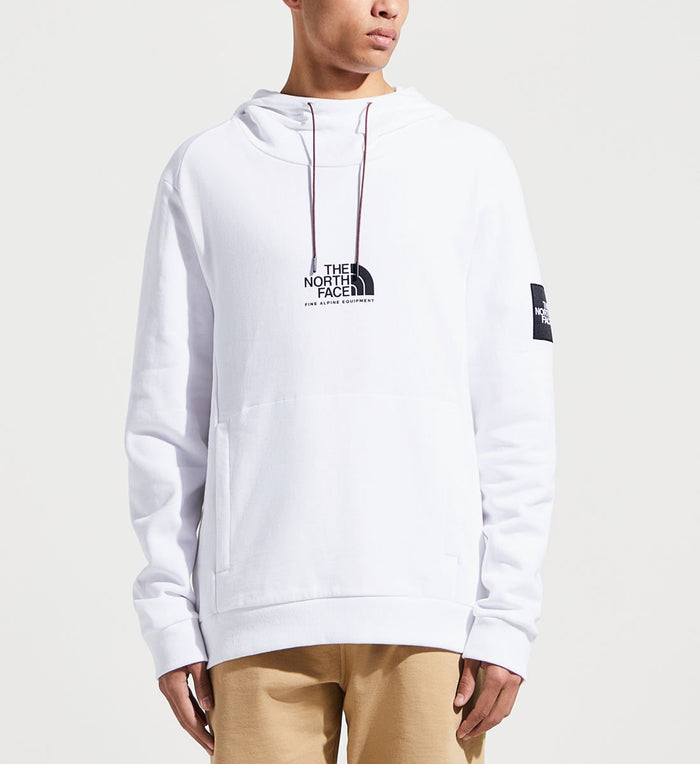 The North Face - Men's Fine Alpine Hoodie - TNF White/ Retro Orange-Pulls et Sweats-NF0A3XY3VV31