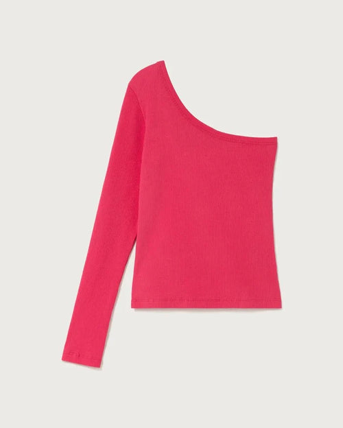 Thinking Mu - Magdalena Top - Fucsia-Tops-WTP00124