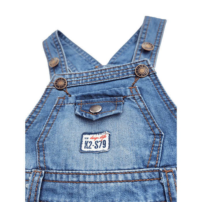 Toddler Baby Denim Overalls Soft Cute Jumpsuit