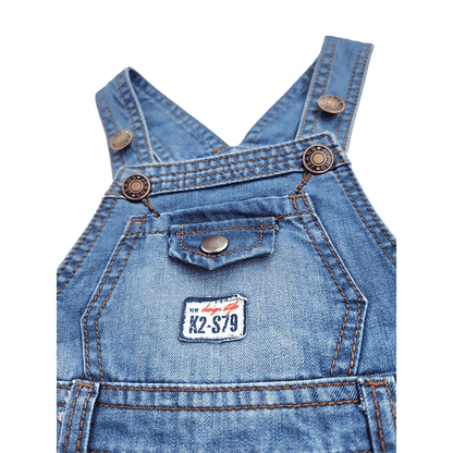 Toddler Baby Denim Overalls Soft Cute Jumpsuit