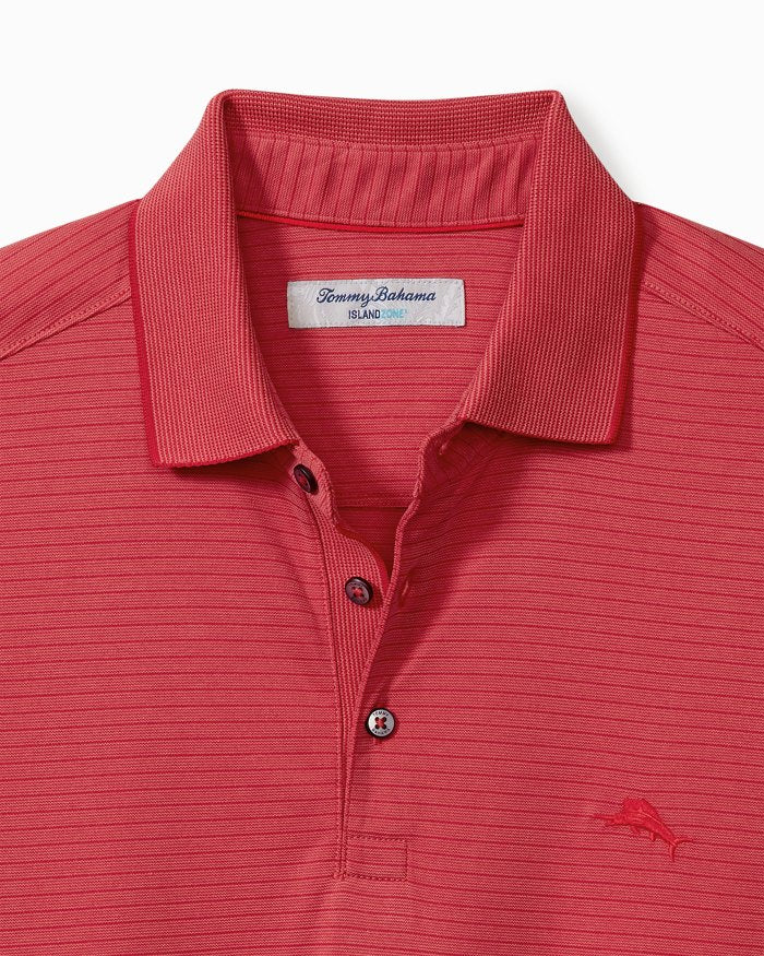 TOMMY BAHAMA BAY STRIPE POLO
