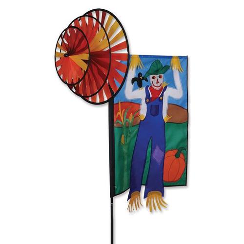 Triple Spinner Scarecrow