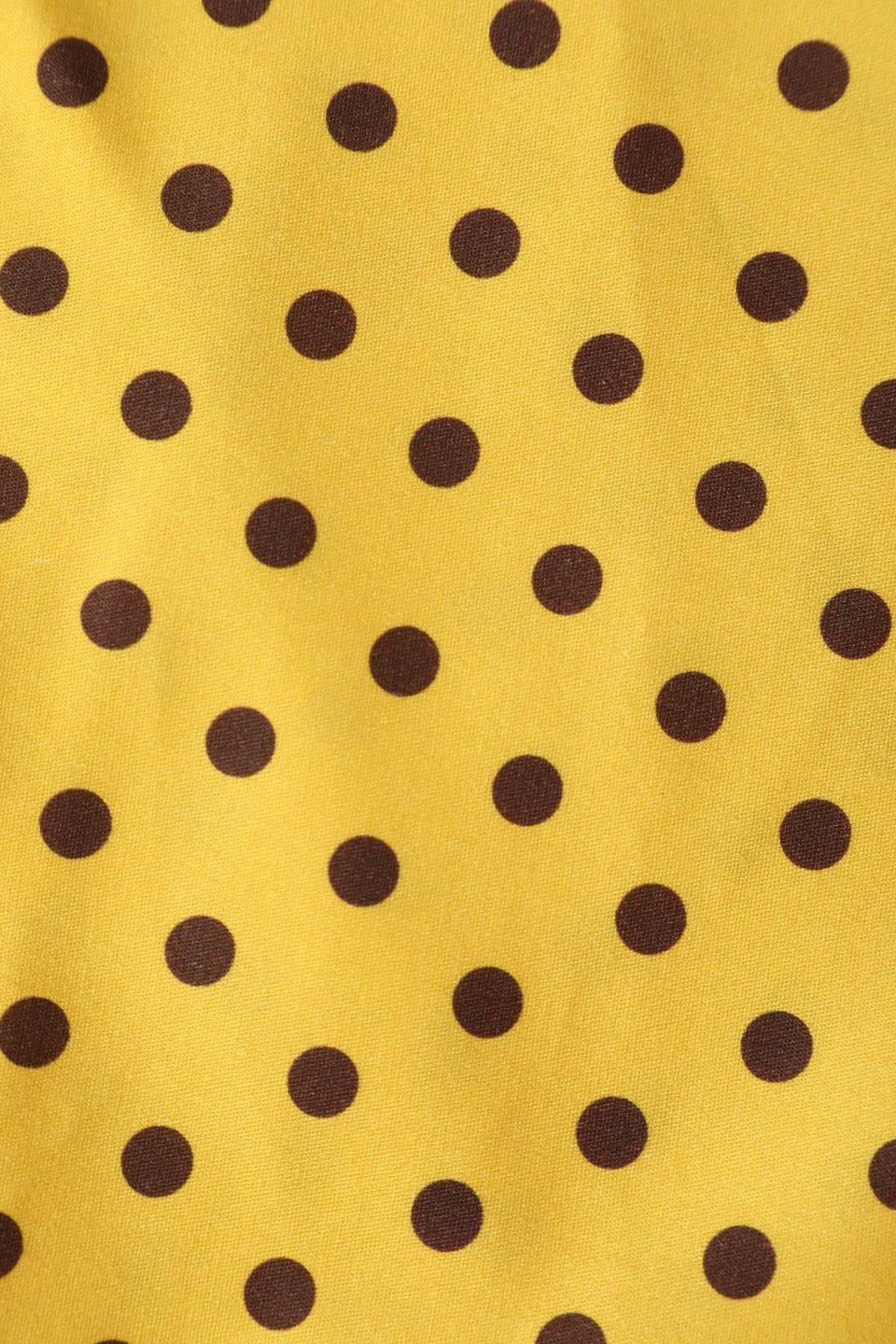 Lily Yellow Polka Dot Off Shoulder Dress