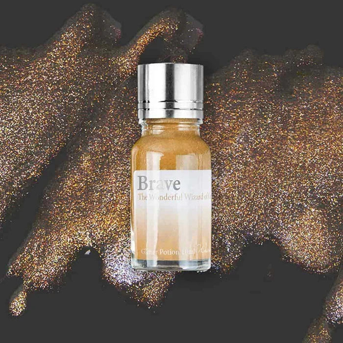 Brave (Gold + Silver Glitter)