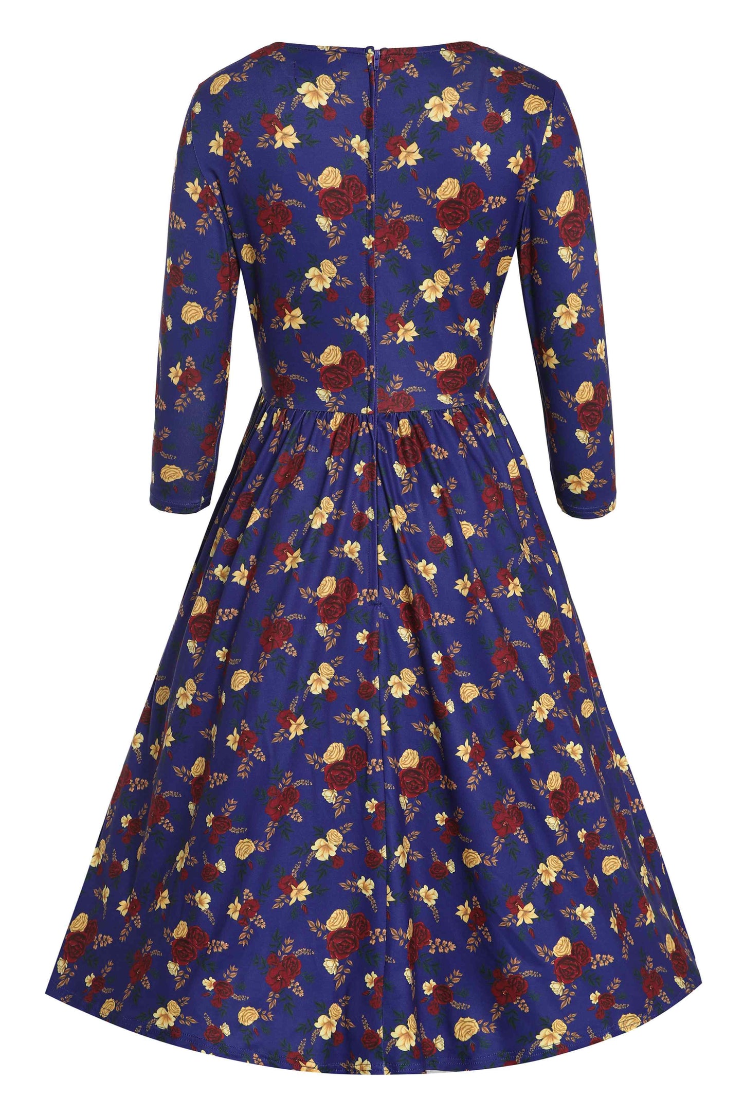 Billie Winter Floral Flared Dress